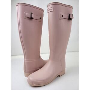 Hunter Original Tall Matte Pink Rain Boots Women's Sz 7